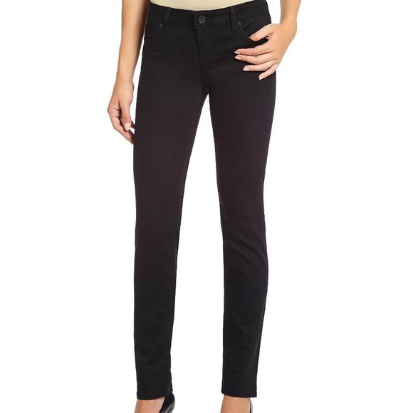 Kut from the Kloth - DIANA Woman’s Black Skinny Stretch Jeans - NWT - Size 10 - Picture 2 of 16
